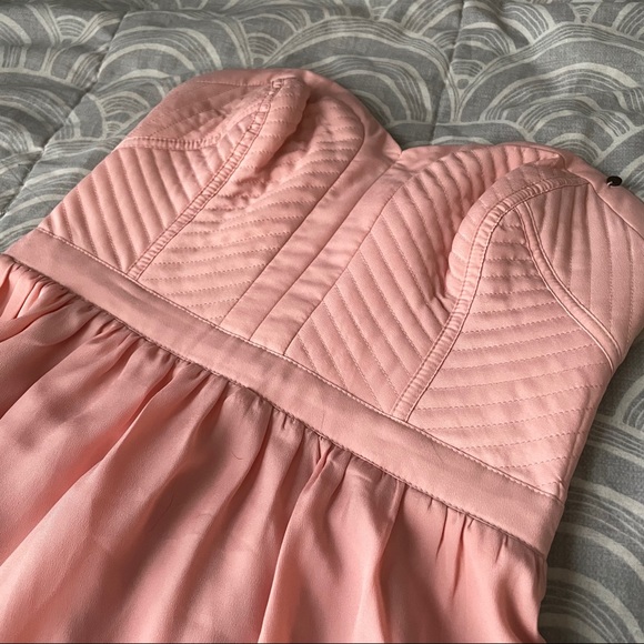 Guess Pink Strapless Dress - Picture 4 of 6